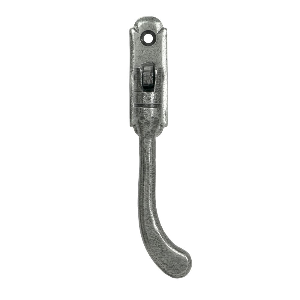 From The Anvil - Pewter Locking Peardrop Espag - RH | Sku. 33683 | Trade Door Handles.
