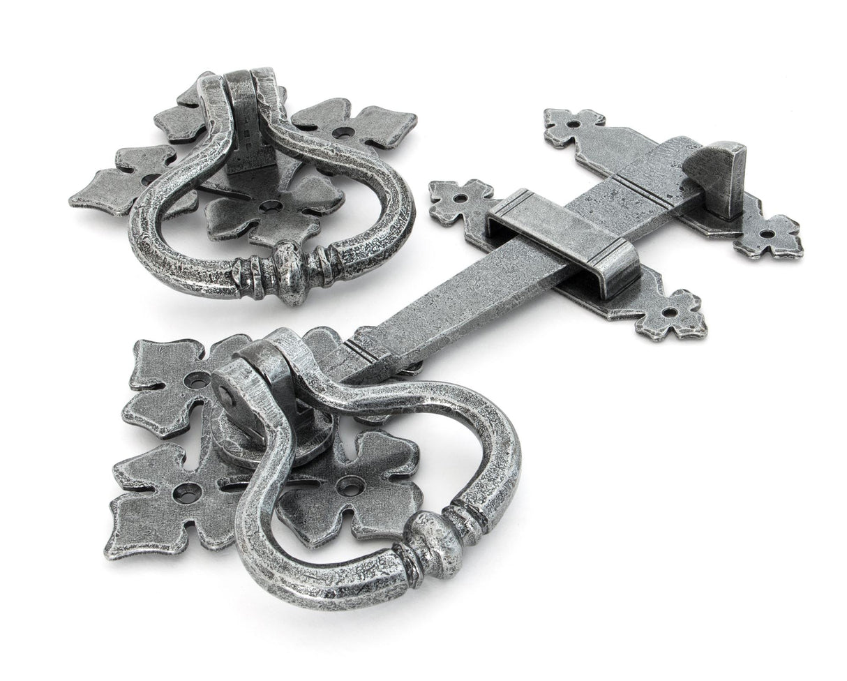 From The Anvil - Pewter Shakespeare Latch Set | Sku. 33685 | Trade Door Handles.