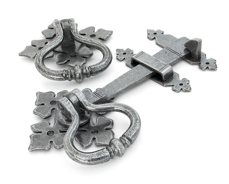 From The Anvil - Pewter Shakespeare Latch Set | Sku. 33685 | Trade Door Handles.