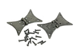 From The Anvil - Pewter 3" Butterfly Hinge (pair) | Sku. 33687 | Trade Door Handles.