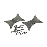 From The Anvil - Pewter 3" Butterfly Hinge (pair) | Sku. 33687 | Trade Door Handles.