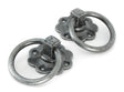From The Anvil - Pewter Ring Turn Handle Set | Sku. 33689 | Trade Door Handles.