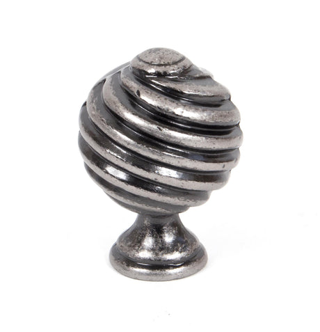 From The Anvil - Pewter Twist Cabinet Knob | Sku. 33691 | Trade Door Handles.