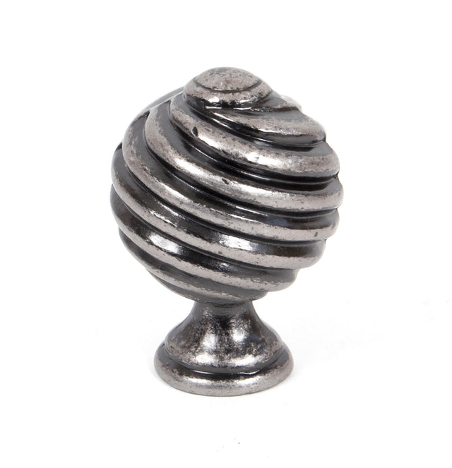 From The Anvil - Pewter Twist Cabinet Knob | Sku. 33691 | Trade Door Handles.