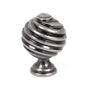 From The Anvil - Pewter Twist Cabinet Knob | Sku. 33691 | Trade Door Handles.