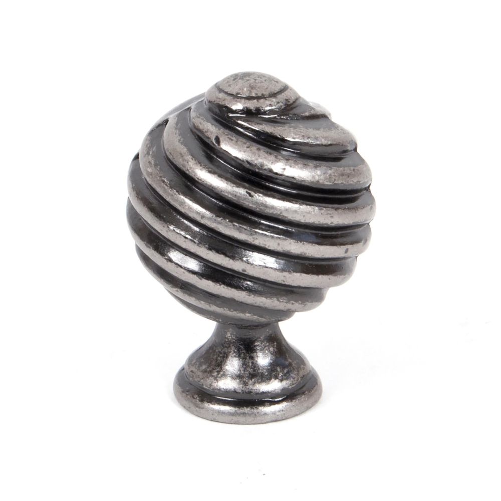 From The Anvil - Pewter Twist Cabinet Knob | Sku. 33691 | Trade Door Handles.