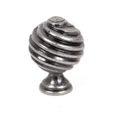 From The Anvil - Pewter Twist Cabinet Knob | Sku. 33691 | Trade Door Handles.