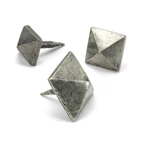 From The Anvil - Pewter Pyramid Door Stud - Small | Sku. 33694 | Trade Door Handles.