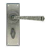 From The Anvil - Pewter Avon Lever Bathroom Set | Sku. 33702 | Trade Door Handles.