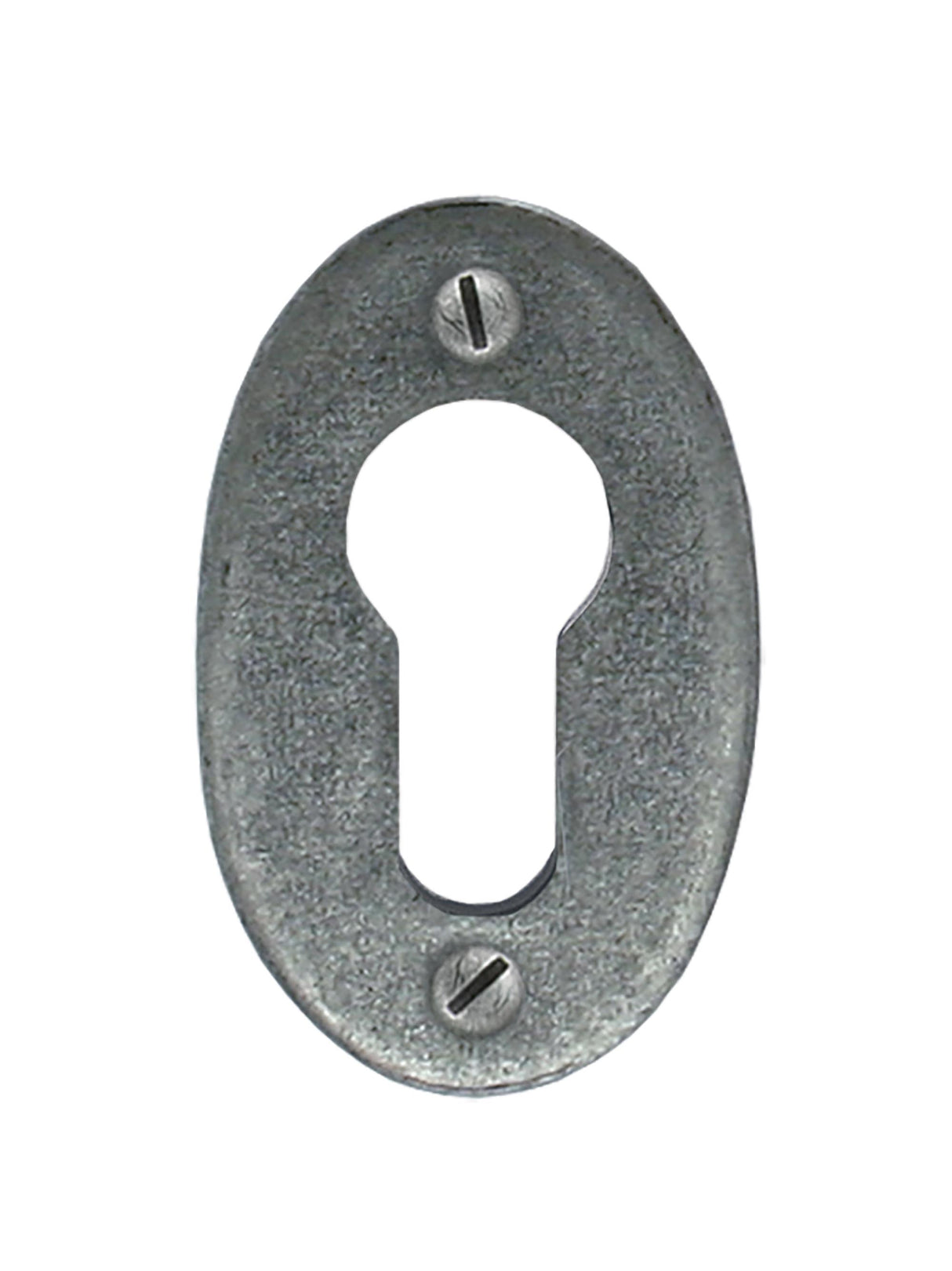 From The Anvil - Pewter Oval Euro Escutcheon | Sku. 33706 | Trade Door Handles.