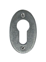 From The Anvil - Pewter Oval Euro Escutcheon | Sku. 33706 | Trade Door Handles.