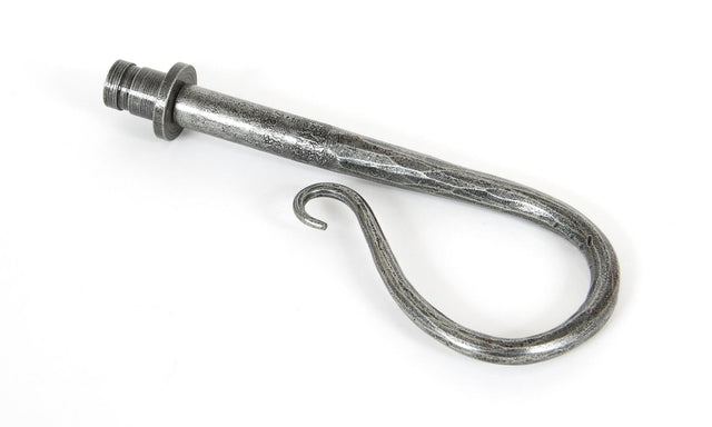 From The Anvil - Pewter Shepherd's Crook Curtain Finial (pair) | Sku. 33708 | Trade Door Handles.