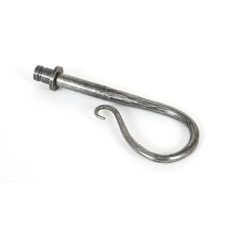 From The Anvil - Pewter Shepherd's Crook Curtain Finial (pair) | Sku. 33708 | Trade Door Handles.
