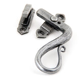 From The Anvil - Pewter Locking Shepherd's Crook Fastener - RH | Sku. 33709 | Trade Door Handles.