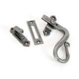 From The Anvil - Pewter Locking Shepherd's Crook Fastener - RH | Sku. 33709 | Trade Door Handles.