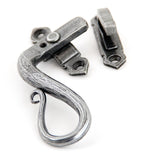 From The Anvil - Pewter Locking Shepherd's Crook Fastener - LH | Sku. 33710 | Trade Door Handles.