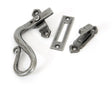 From The Anvil - Pewter Locking Shepherd's Crook Fastener - LH | Sku. 33710 | Trade Door Handles.