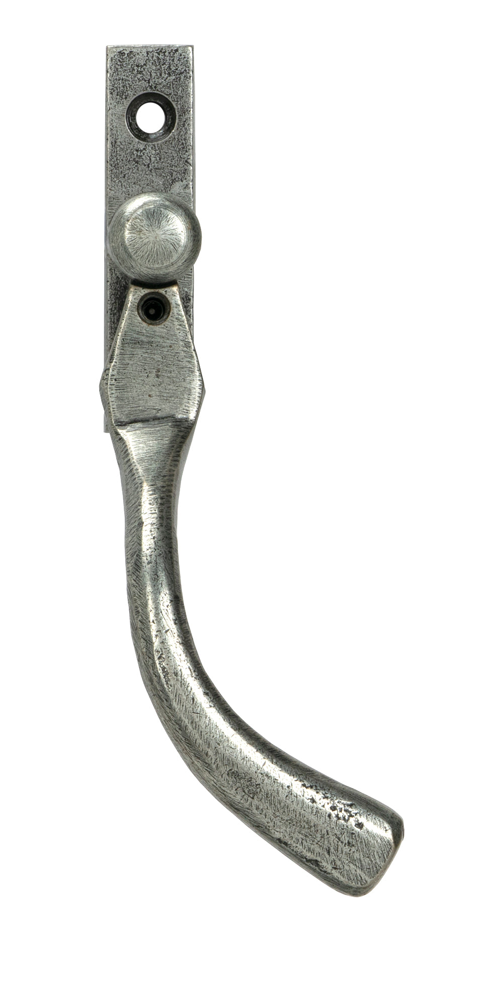 From The Anvil - Pewter 16mm Peardrop Espag - RH | Sku. 33715 | Trade Door Handles.