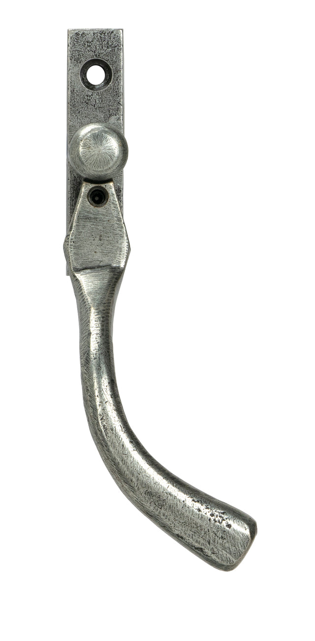 From The Anvil - Pewter 16mm Peardrop Espag - RH | Sku. 33715 | Trade Door Handles.