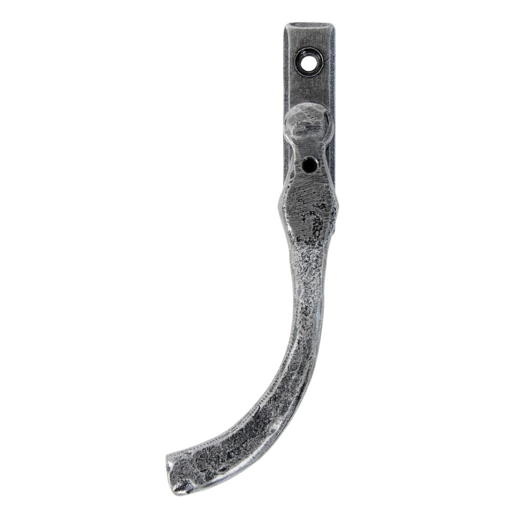 From The Anvil - Pewter 16mm Peardrop Espag - LH | Sku. 33716 | Trade Door Handles.