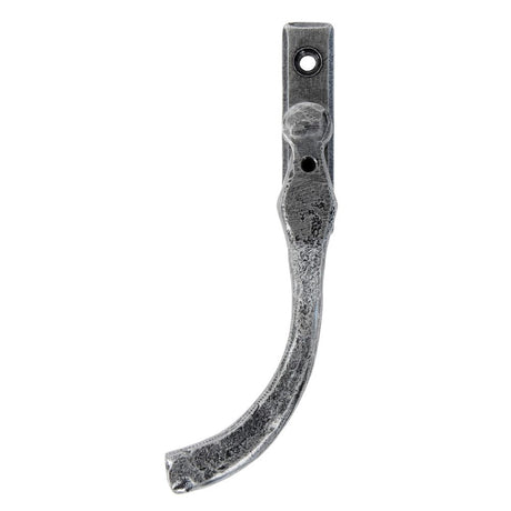 From The Anvil - Pewter 16mm Peardrop Espag - LH | Sku. 33716 | Trade Door Handles.