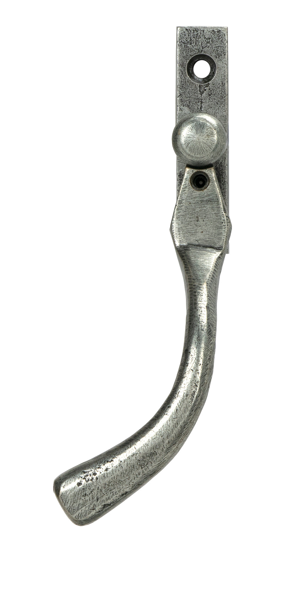 From The Anvil - Pewter 16mm Peardrop Espag - LH | Sku. 33716 | Trade Door Handles.