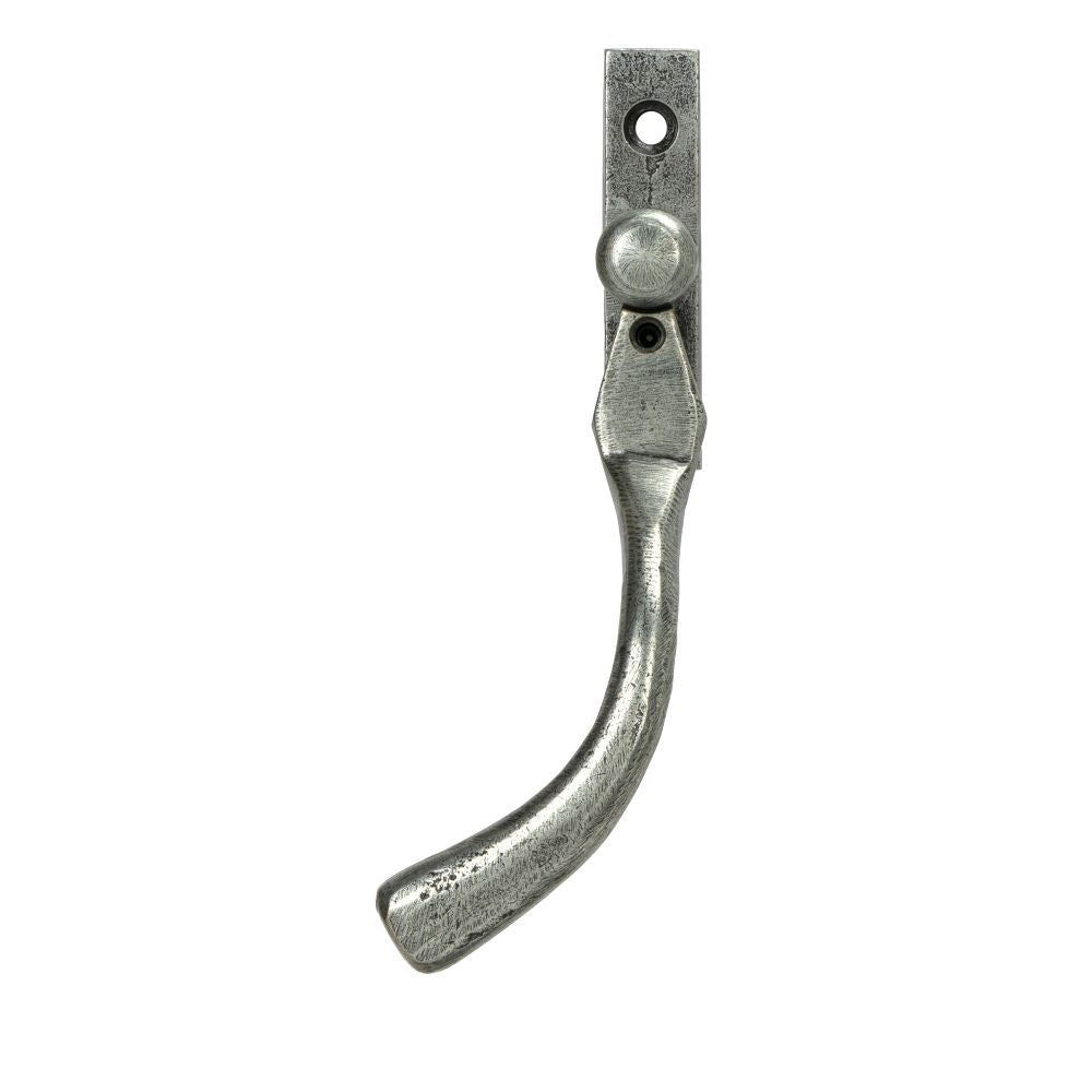 From The Anvil - Pewter 16mm Peardrop Espag - LH | Sku. 33716 | Trade Door Handles.