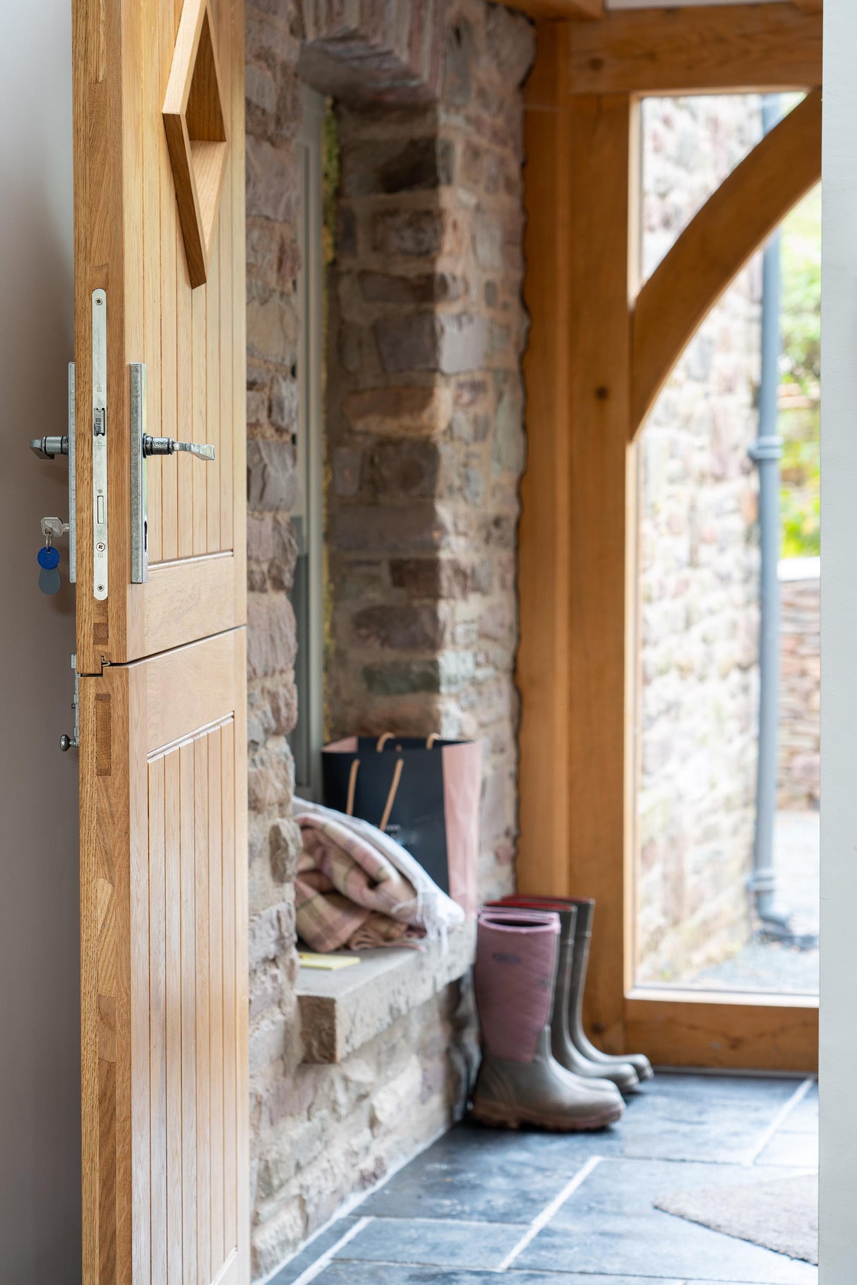 From The Anvil - Pewter 4" Straight Knob Bolt | Sku. 33720 | Trade Door Handles.