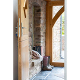 From The Anvil - Pewter 4" Straight Knob Bolt | Sku. 33720 | Trade Door Handles.