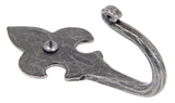 From The Anvil - Pewter Fleur-De-Lys Coat Hook | Sku. 33722 | Trade Door Handles.