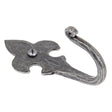 From The Anvil - Pewter Fleur-De-Lys Coat Hook | Sku. 33722 | Trade Door Handles.