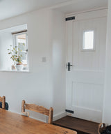 From The Anvil - Pewter 6" Straight Knob Bolt | Sku. 33723 | Trade Door Handles.