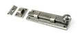 From The Anvil - Pewter 6" Straight Knob Bolt | Sku. 33723 | Trade Door Handles.