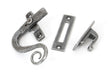 From The Anvil - Pewter Locking Monkeytail Fastener - LH | Sku. 33725 | Trade Door Handles.