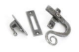From The Anvil - Pewter Locking Monkeytail Fastener - RH | Sku. 33726 | Trade Door Handles.