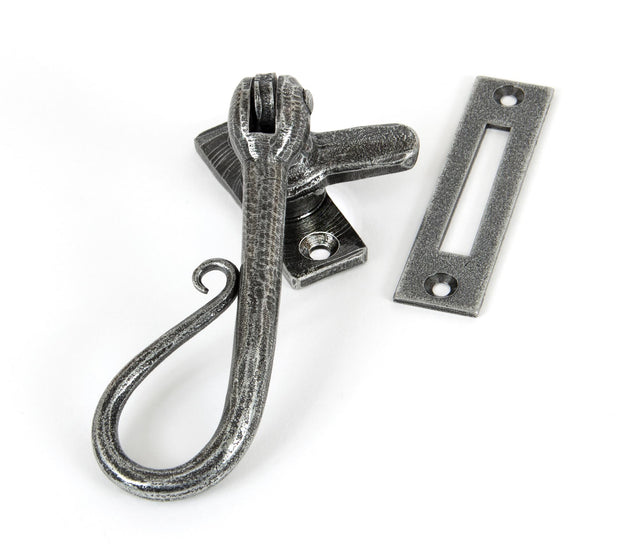From The Anvil - Pewter Shepherd's Crook Fastener | Sku. 33727 | Trade Door Handles.