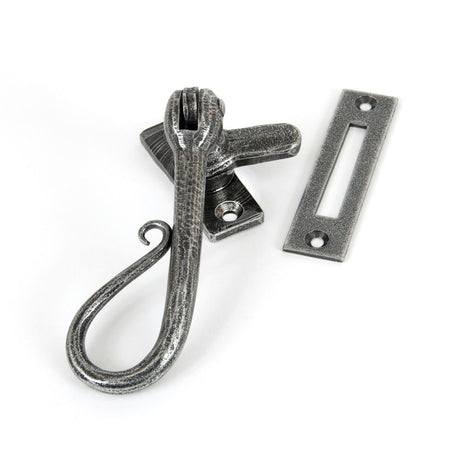 From The Anvil - Pewter Shepherd's Crook Fastener | Sku. 33727 | Trade Door Handles.