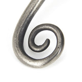 From The Anvil - Antique Pewter Slim Monkeytail Espag - RH | Sku. 33728 | Trade Door Handles.
