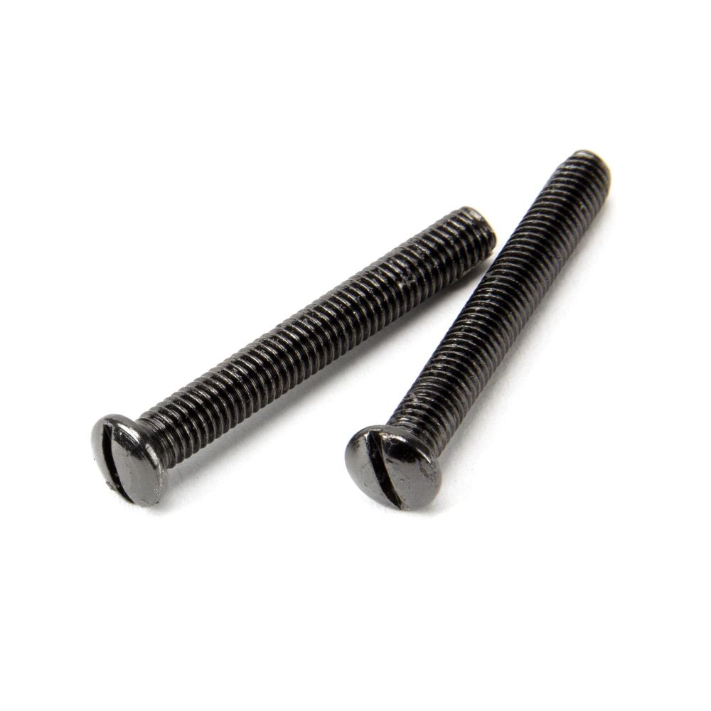 From The Anvil - Antique Pewter Slim Monkeytail Espag - RH | Sku. 33728 | Trade Door Handles.