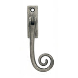 From The Anvil - Antique Pewter Slim Monkeytail Espag - RH | Sku. 33728 | Trade Door Handles.