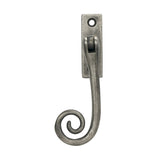 From The Anvil - Antique Pewter Slim Monkeytail Espag - LH | Sku. 33729 | Trade Door Handles.