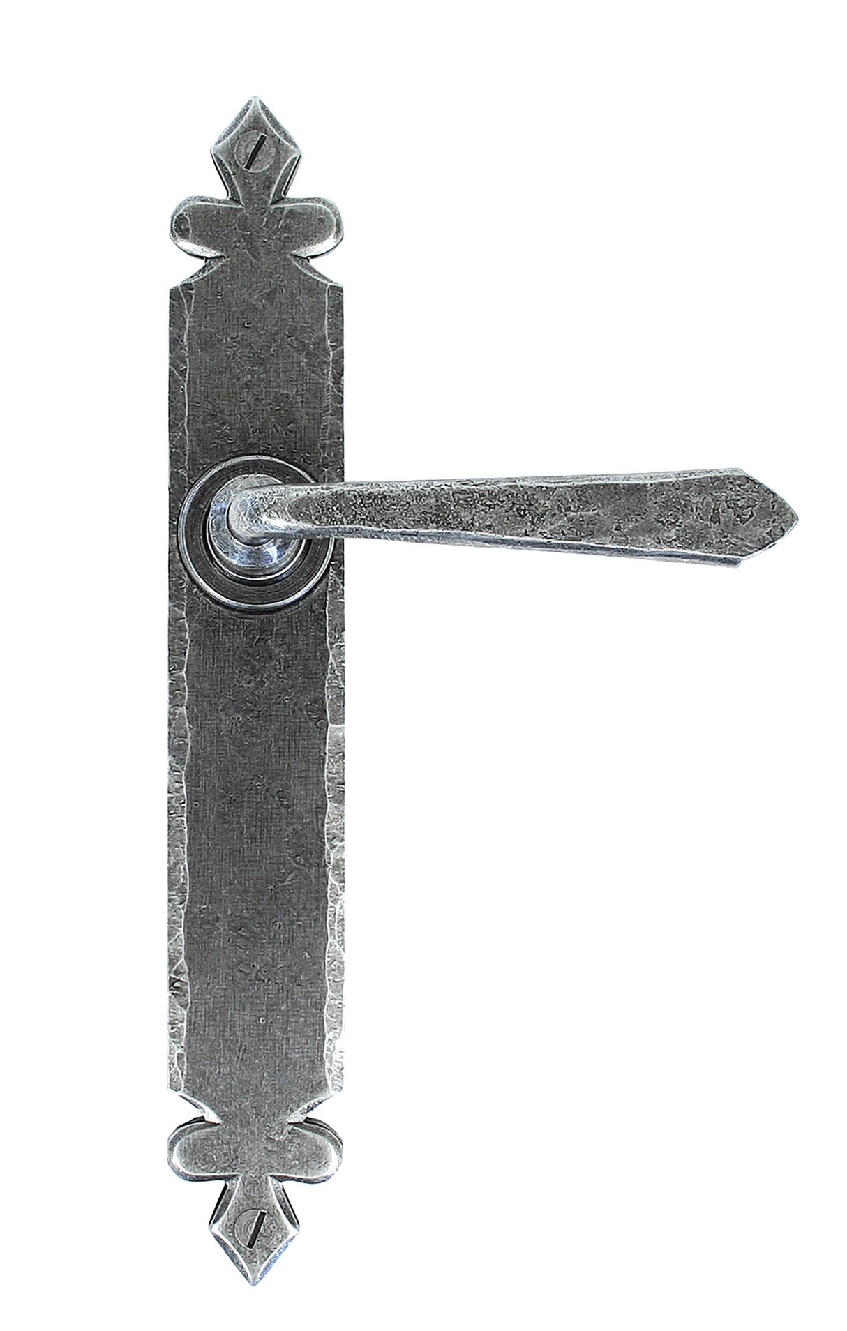 From The Anvil - Pewter Cromwell Lever Latch Set | Sku. 33731 | Trade Door Handles.