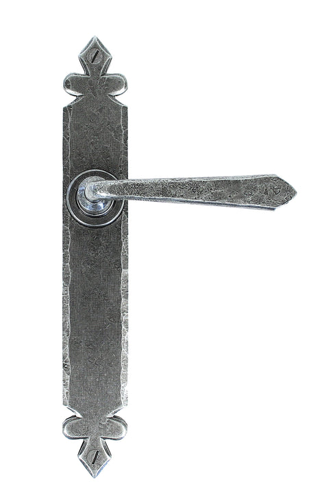 From The Anvil - Pewter Cromwell Lever Latch Set | Sku. 33731 | Trade Door Handles.