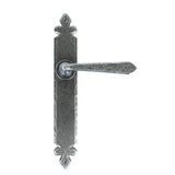 From The Anvil - Pewter Cromwell Lever Latch Set | Sku. 33731 | Trade Door Handles.