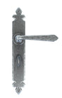 From The Anvil - Pewter Cromwell Lever Bathroom Set | Sku. 33732 | Trade Door Handles.