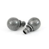 From The Anvil - Pewter Ball Curtain Finial (pair) | Sku. 33734 | Trade Door Handles.