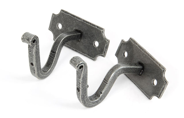 From The Anvil - Pewter Mounting Bracket (pair) | Sku. 33736 | Trade Door Handles.