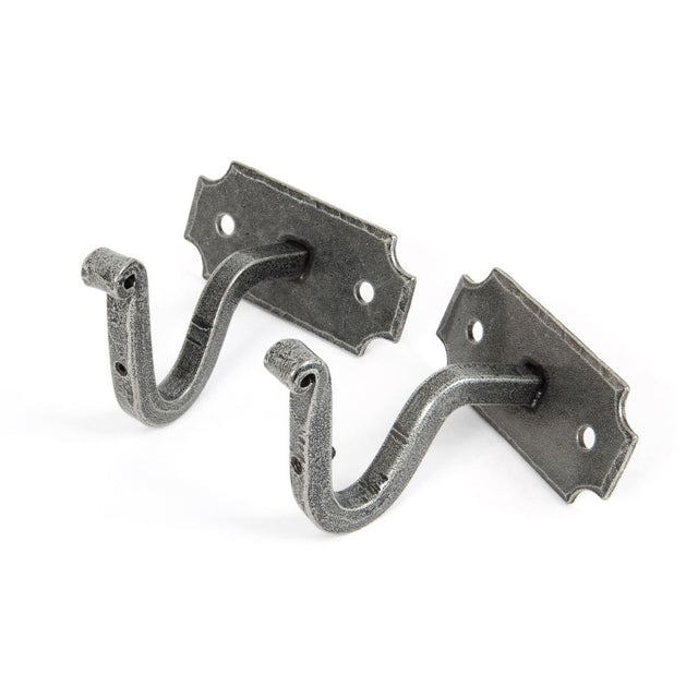From The Anvil - Pewter Mounting Bracket (pair) | Sku. 33736 | Trade Door Handles.