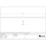 From The Anvil - Pewter 2m Curtain Pole | Sku. 33740 | Trade Door Handles.