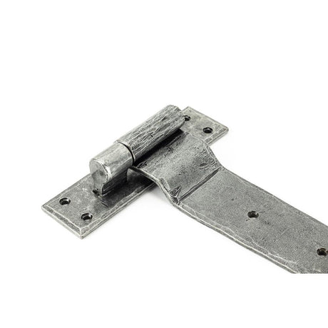 From The Anvil - Pewter 35" Hook & Band Hinge - Cranked (pair) | Sku. 33741 | Trade Door Handles.